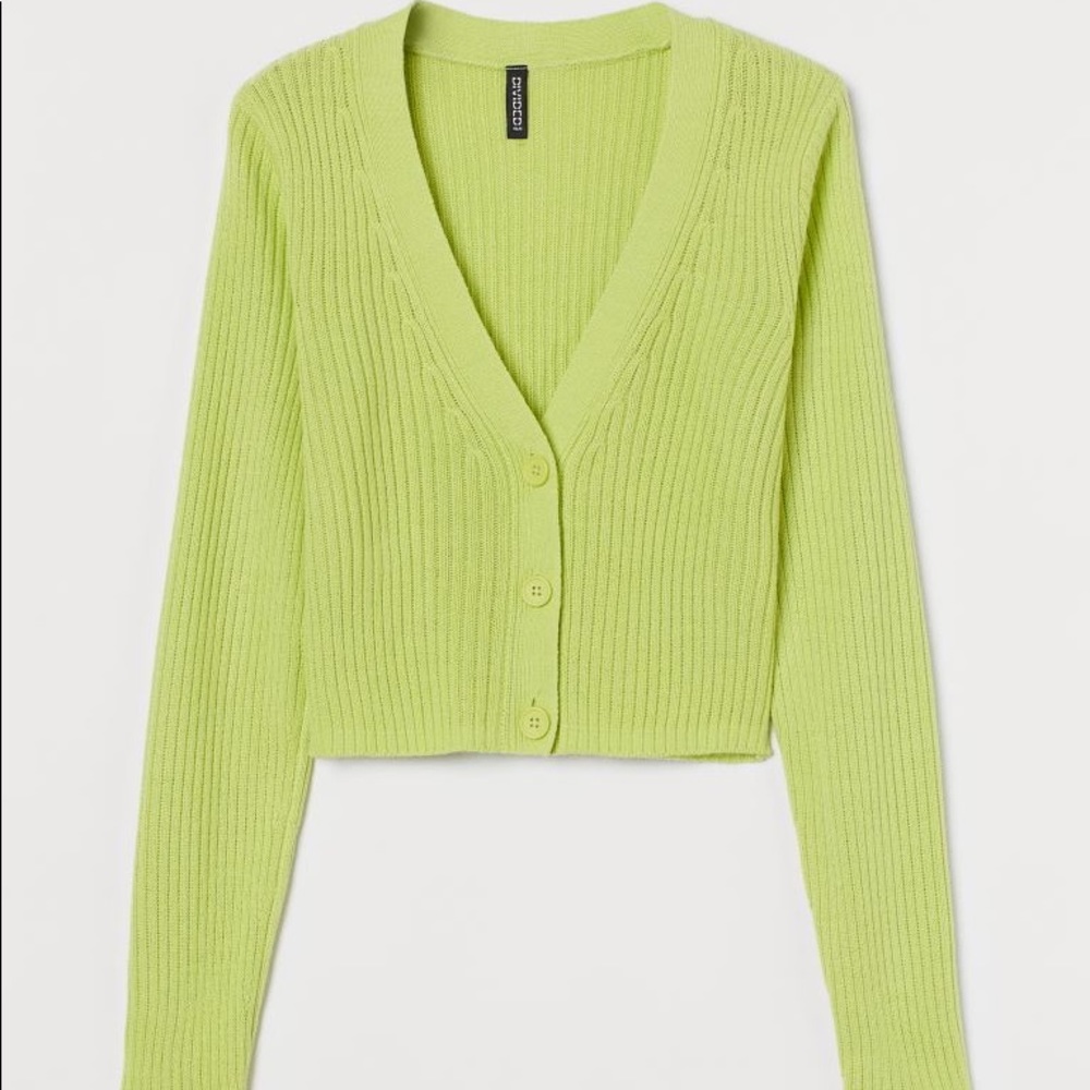 H&M Ribbed Cardigan - Size M